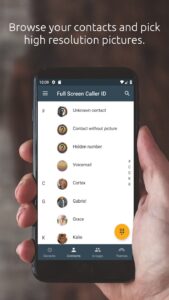 Screenshot Full Screen Caller ID Mod APK