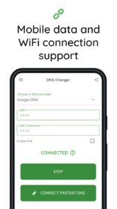 Screenshot DNS Changer Mod APK