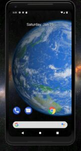 Screenshot Earth 3D Live Wallpaper Mod APK