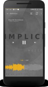 Screenshot Music Player Mezzo Mod APK