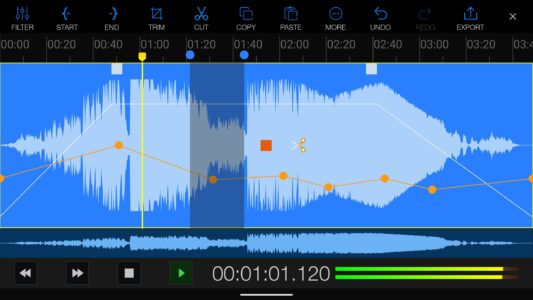 Screenshot EZAudioCut - MT Audio Editor Mod APK