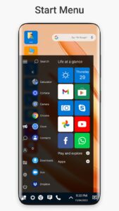 Screenshot Win 11 Launcher Mod APK