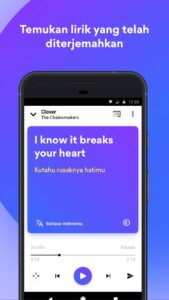 Screenshot Musixmatch Mod APK