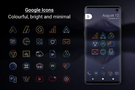 Screenshot Outline Icons - Icon Pack Mod APK