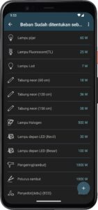 Screenshot Electrical Cost Mod APK