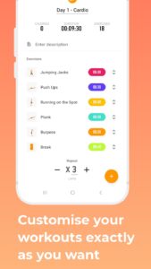 Screenshot Exercise Timer Mod APK