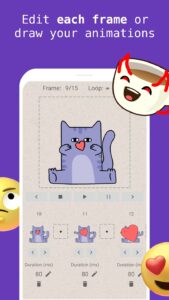 Screenshot Animated Sticker Maker (FSM) Mod APK