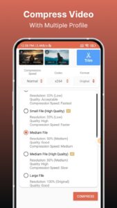 Screenshot Video Compressor Mod APK