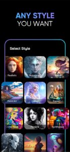 Screenshot AI Art Maker: Photo Generator Mod APK