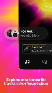 Screenshot Yandex Music Mod APK