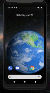 Screenshot Earth 3D Live Wallpaper Mod APK