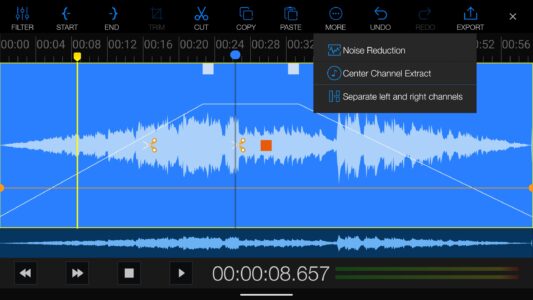 Screenshot EZAudioCut - MT Audio Editor Mod APK