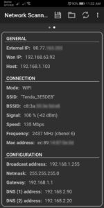 Screenshot Network Scanner Mod APK