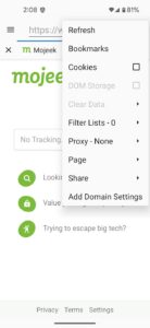 Screenshot Privacy Browser Mod APK