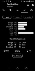 Screenshot Bodybuilding. Weight Lifting Mod APK