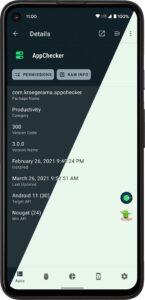 Screenshot AppChecker Mod APK