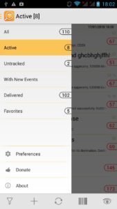 Screenshot TrackChecker Mobile Mod APK