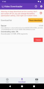 Screenshot Lj Video Downloader Mod APK