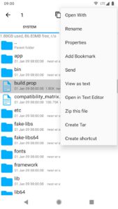 Screenshot Root Explorer Mod APK