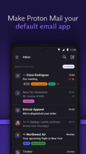 Screenshot Proton Mail: Encrypted Email Mod APK