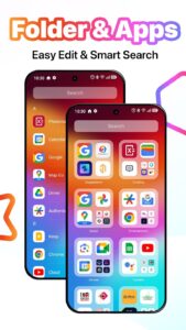 Screenshot MiniPhone Launcher: Organized Mod APK