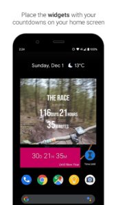 Screenshot Time Until: Countdown + Widget Mod APK