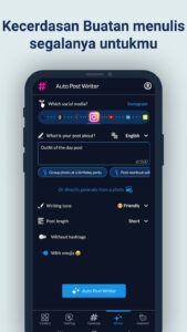 Screenshot Hashtags AI: Follower Booster Mod APK