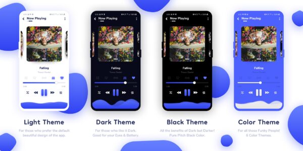 Screenshot Nyx Music Player Mod APK