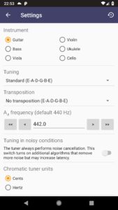 Screenshot Strobe Tuner Pro: Guitar Tuner Mod APK