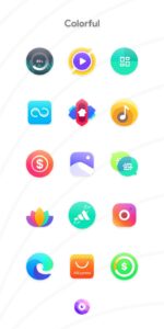 Screenshot Nebula Icon Pack Mod APK