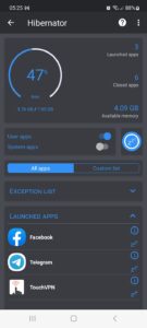 Screenshot Hibernator Mod APK