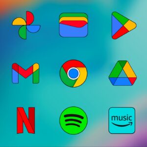 Screenshot Oxigen HD - Icon Pack Mod APK