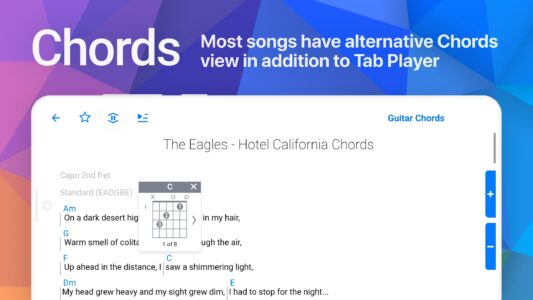 Screenshot Songsterr Guitar Tabs & Chords Mod APK