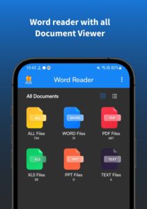 Screenshot Docx Reader Word Office Viewer Mod APK