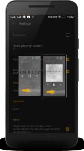 Screenshot Music Player Mezzo Mod APK