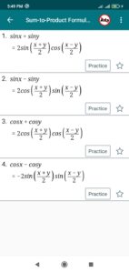 Screenshot Math Formula with Practice Mod APK