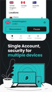 Screenshot Surfshark: Secure VPN service Mod APK