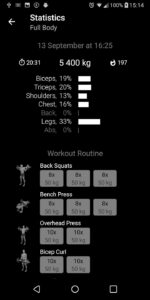 Screenshot Bodybuilding. Weight Lifting Mod APK