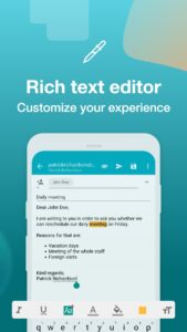 Screenshot Email Aqua Mail Mod APK