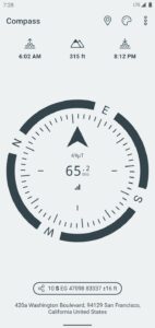 Screenshot Compass & Altimeter Mod APK