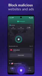 Screenshot VPN Proton: Fast & Secure VPN Mod APK