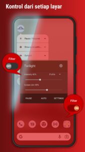 Screenshot Twilight: Blue light filter Mod APK