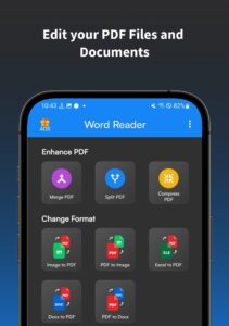 Screenshot Docx Reader Word Office Viewer Mod APK