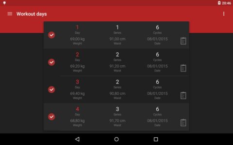 Screenshot Abs workout PRO Mod APK