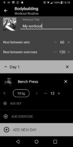 Screenshot Bodybuilding. Weight Lifting Mod APK