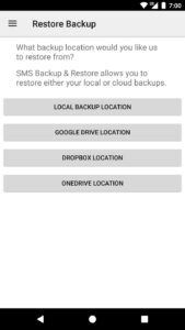 Screenshot SMS Backup & Restore Pro Mod APK