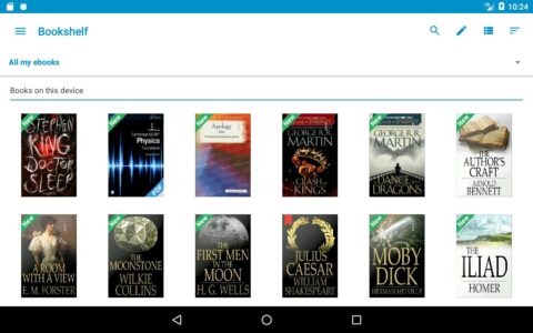 Screenshot Ebook Reader Mod APK