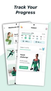 Screenshot Fitonomy: Home Workout Tracker Mod APK