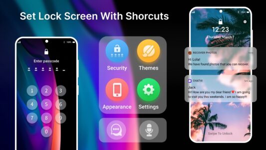 Screenshot Notify - Aesthetic Lock Screen Mod APK