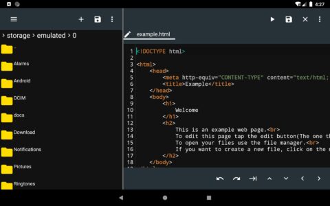 Screenshot Html Editor Mod APK